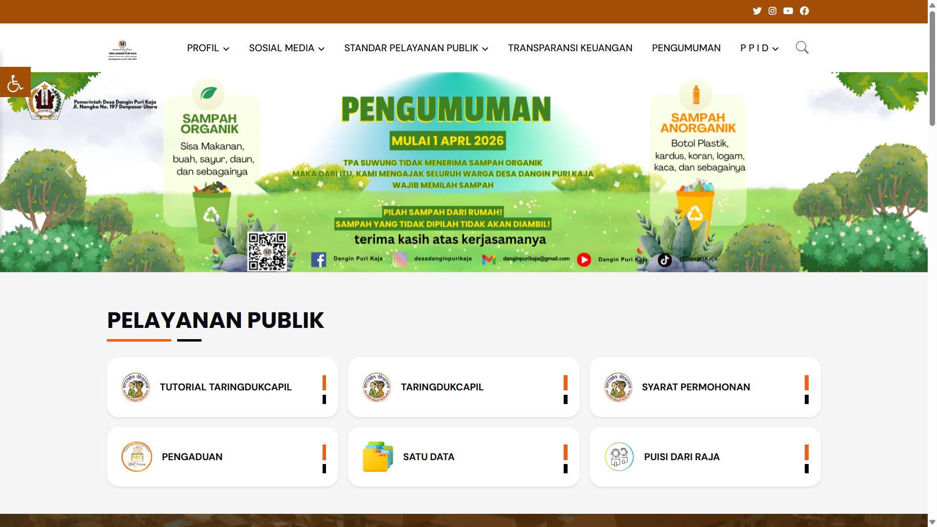 Website Kelurahan/Desa