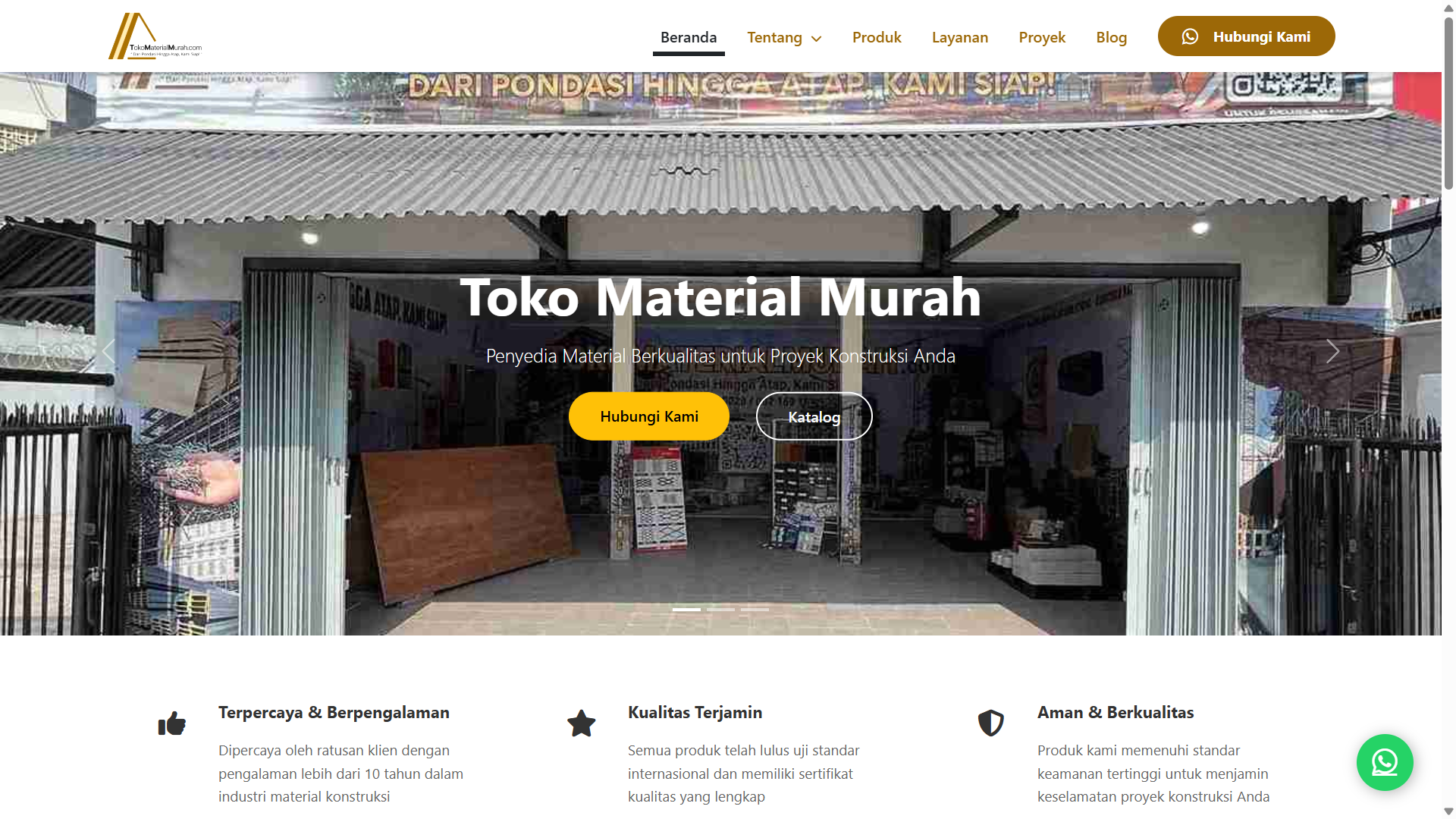 Toko Material Bangunan